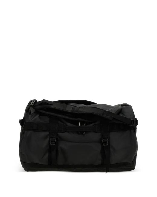 The North Face Black Adjustable Removable Duffel Bag for men