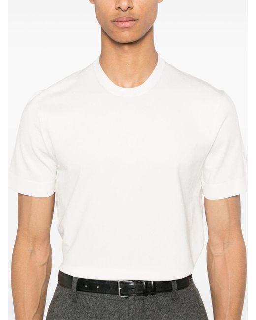Neil Barrett Gebreid T-shirt in het White voor heren