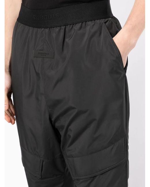 Fear Of God Black Storm Straight-Leg Trousers for men