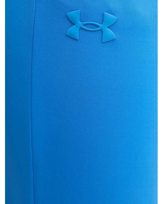 Under Armour Blue Logo-Detail Track Pants for men