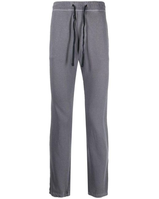 James Perse Gray French Terry Drawstring Sweatpants for men