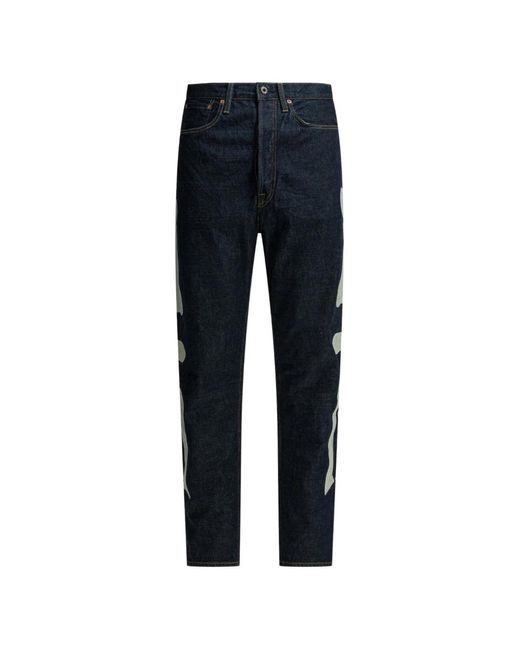 Kapital Blue Mexican Tuxedo Okagilly Jeans for men