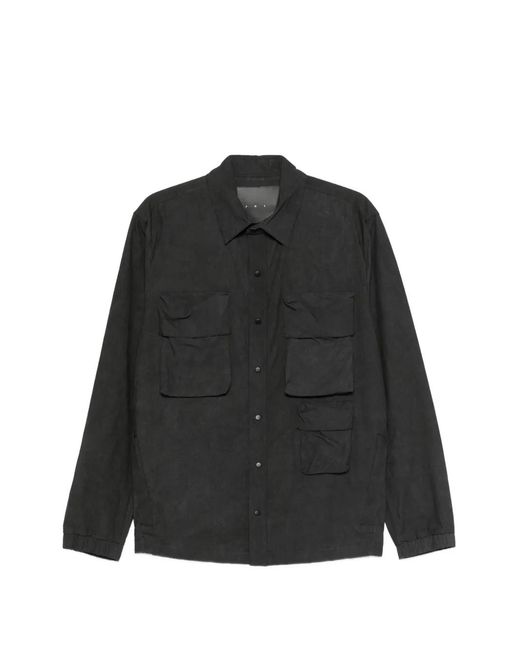 JG1 Jacke Mit Mehreren Taschen in Black für Herren