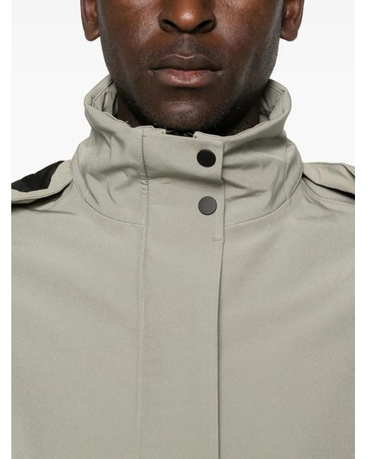 Rains Suva Vision Softshell Trenchcoat Met Capuchon in het Gray
