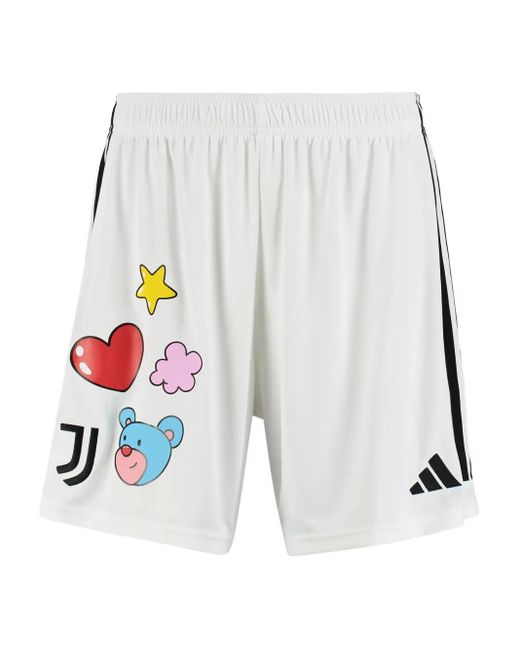 Adidas Gray X Inbetweeners X Juventus Teddy-Bear Jersey Set for men
