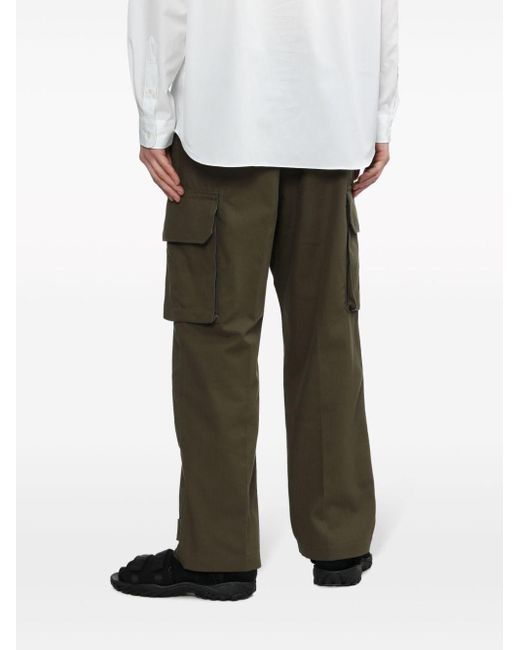Pantalones rectos tipo cargo Comme des Garçons de hombre de color Green