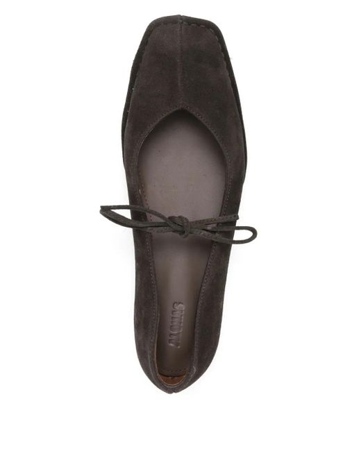 Alohas Black Sway Ballet Flats