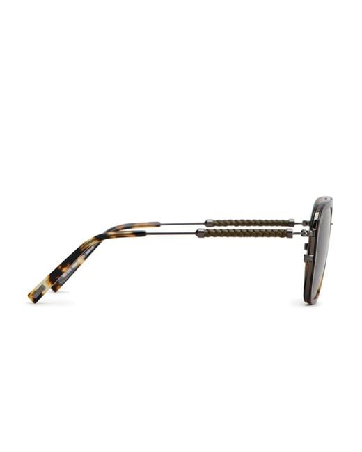 Tod's Green Square-Frame Sunglasses for men