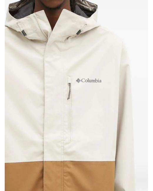 Columbia Hikebound Ii Tweekleurig Jack Met Capuchon in het White voor heren