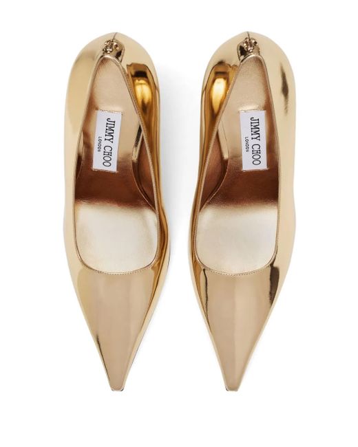 Jimmy Choo Natural Ixia 95Mm Pumps