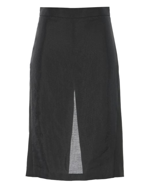 Falda semitranslúcida Pushbutton de color Gray