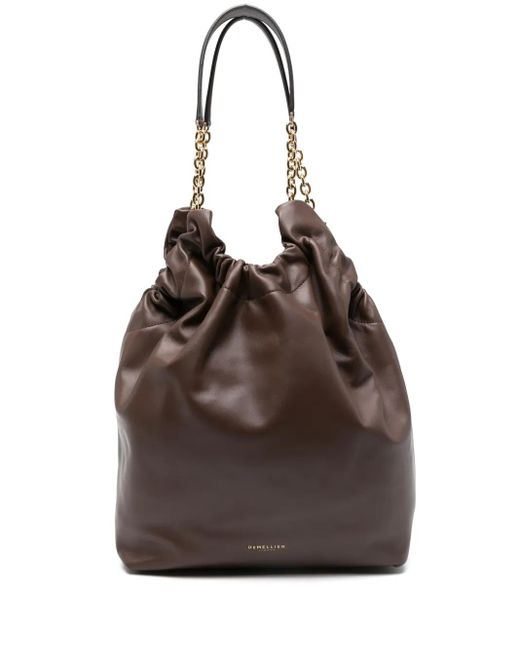 DeMellier London Brown The Miami Tote Bag