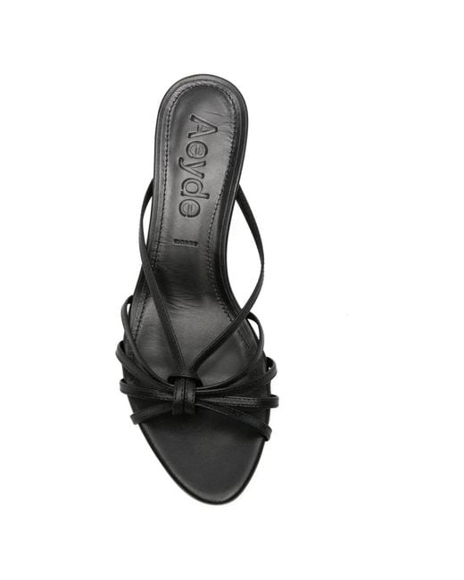 Aeyde White Abby Nappa Leather