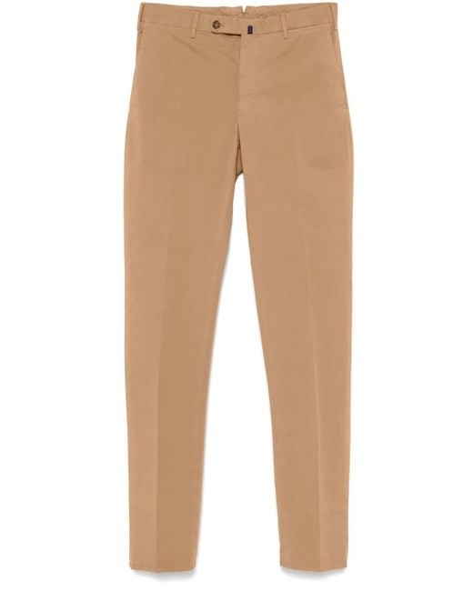 Incotex Natural Tapered Trousers for men