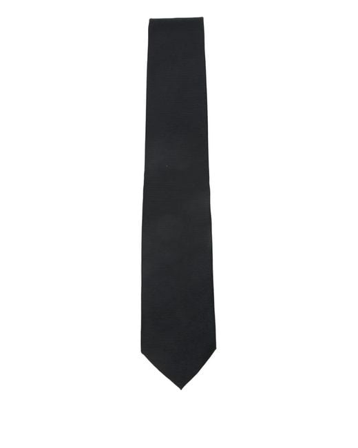 BIGI MILANO White Silk Tie for men