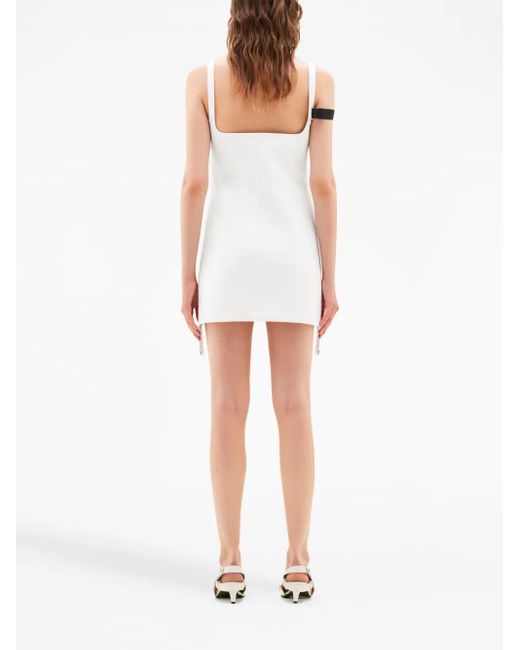 Courreges White Short Dress