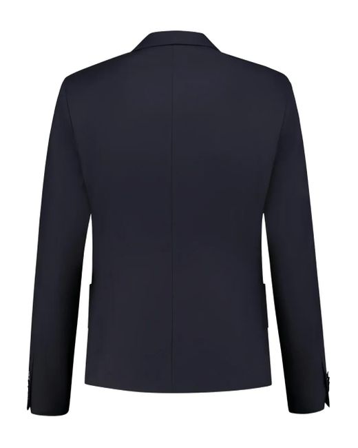 PAUL ZEIST Blue Single-Breasted Blazer for men