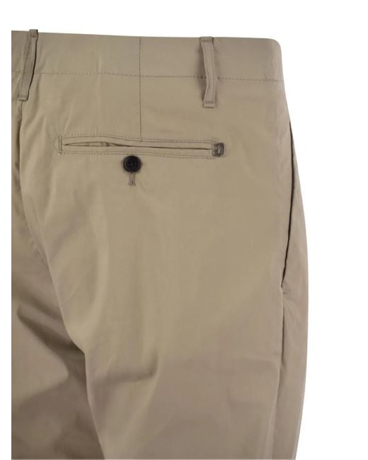 Dondup Natural Pleated-Pocket Trousers for men