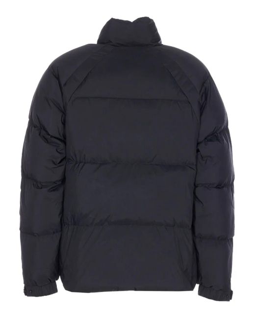 Represent Blue Funnel Neck Puffer Coat for men
