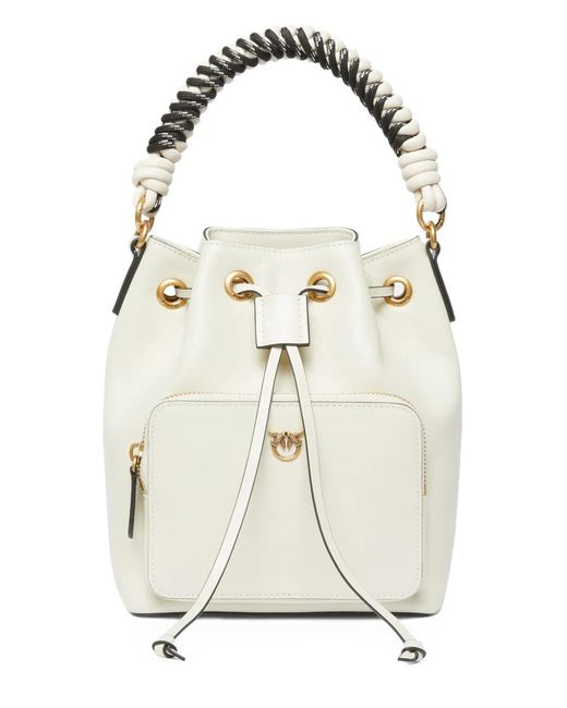 Borsa A Secchiello di Pinko in White