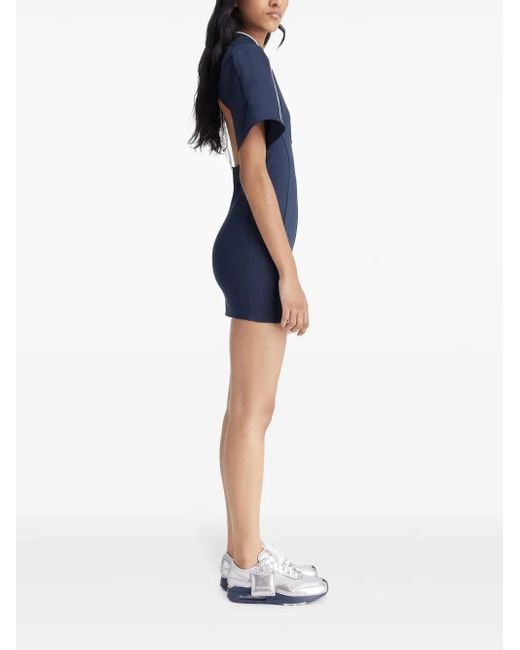 blue nike t shirt dress