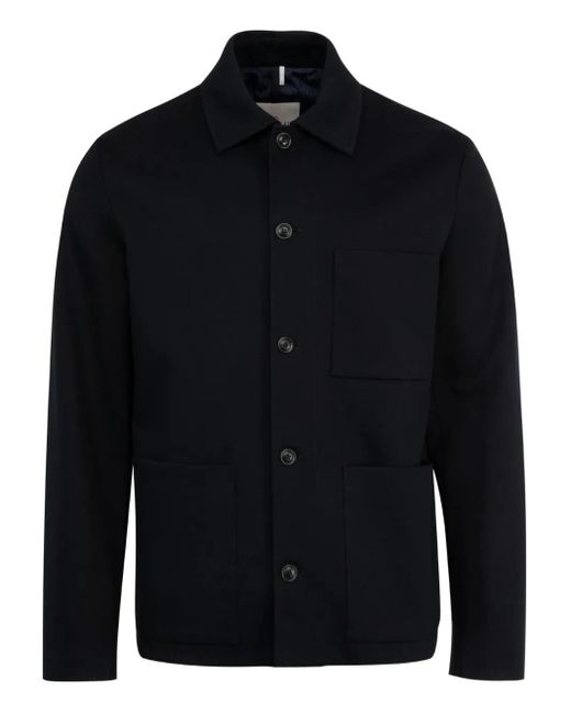 メンズ Moncler Plumel シャツジャケット Blue