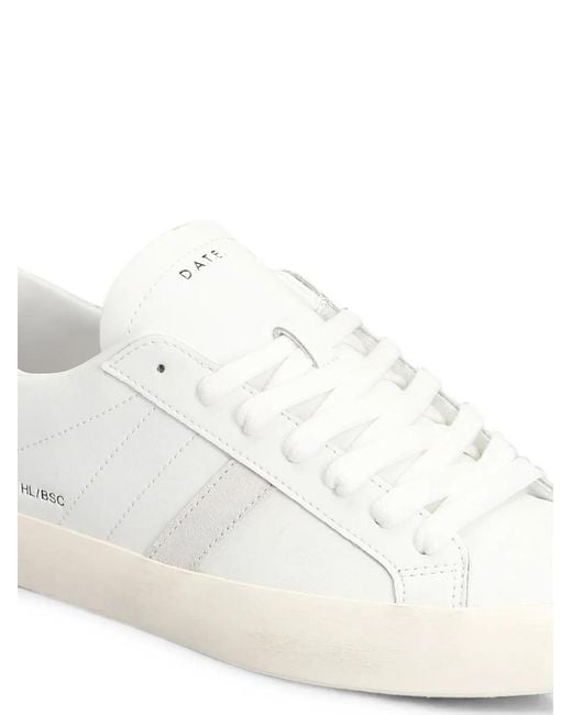 Date White Hill Low Leather Sneakers for men