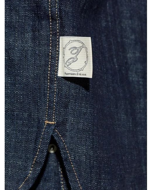 Jacquemus Blue The Simon De-Nîmes Denim Shirt for men