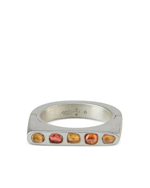 Parts Of 4 White Sistema Sapphire Ring