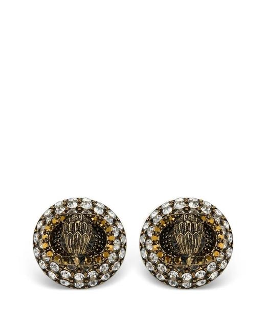 Kurt Geiger Metallic Chelsea Eagle-Embellished Earrings