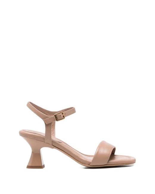 Unisa Pink Madora Leather Sandals
