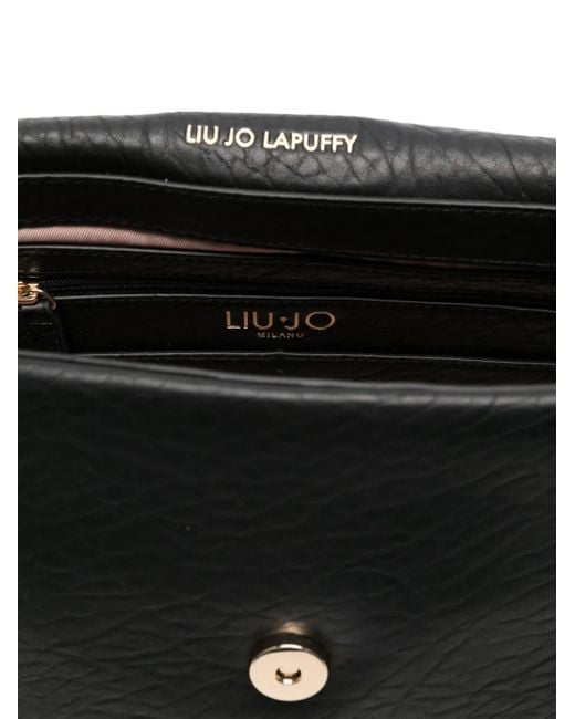 Liu Jo Black Medium Lapuffy Shoulder Bag