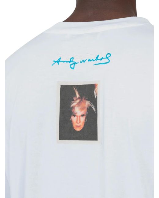 Norse Projects T-Shirt mit grafischem Print in White für Herren