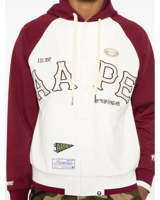 Aape By A Bathing Ape Red Patched Jacket for men