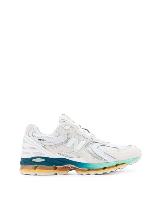 New Balance White 1954R Sneakers