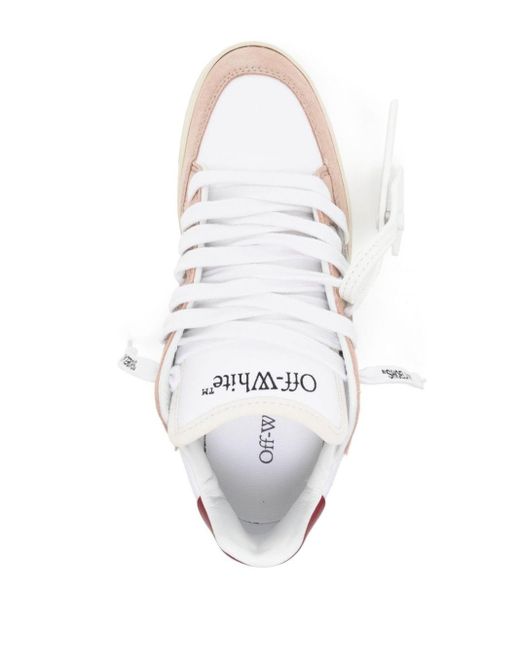 Sneakers en cuir et coton 5.0 20 mm Off-White c/o Virgil Abloh en coloris White