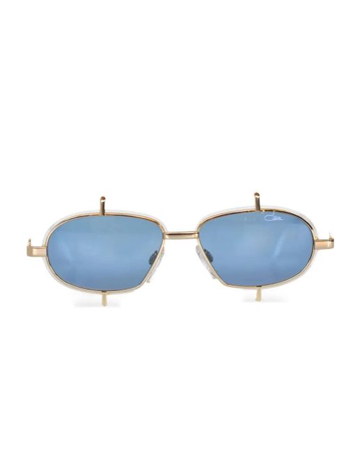 Cazal Blue Square-Frame Sunglasses