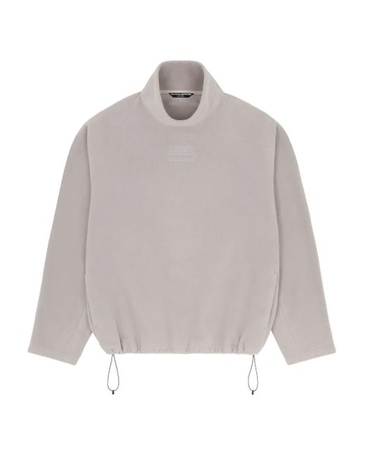 MM6 MAISON MARGIELA X SALOMON ドローストリング ロングTシャツ Gray