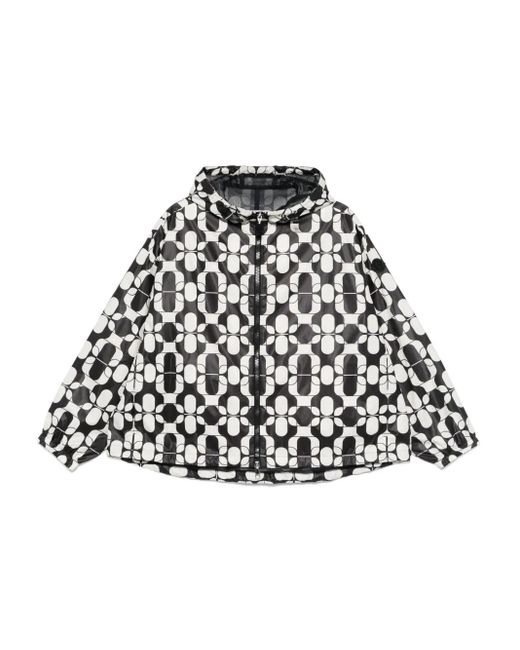 Moncler White 'Pichon' Jacket