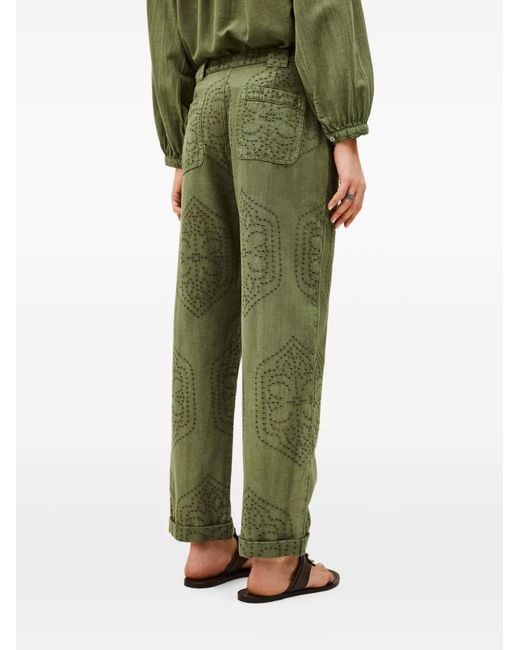 Ba&sh Green Giany Trousers