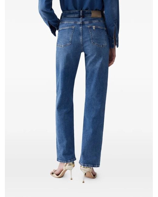 Liu Jo Blue Stone-Washed Jeans