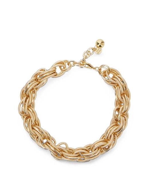 Semicouture Metallic Coralie Chunky-Link Chain Necklace