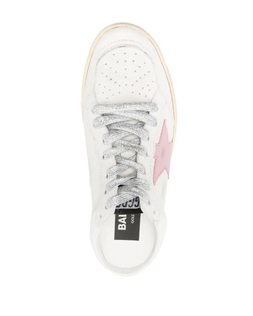 Golden Goose Deluxe Brand White Ball Star Sabot Slip-On Sneakers