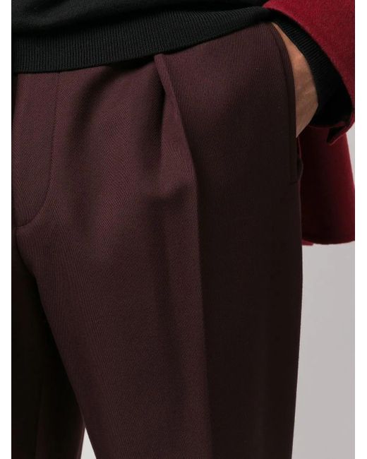 メンズ Fendi ストレートパンツ Red