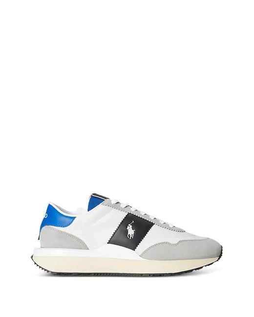 Polo Ralph Lauren White Train 89 Sneakers for men