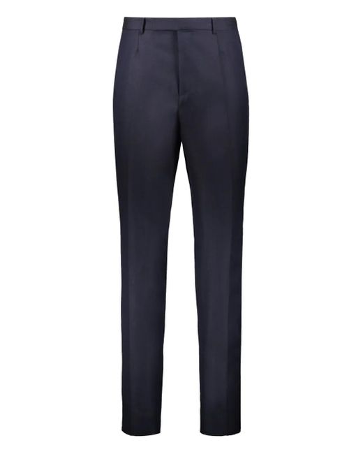メンズ Zegna ストレートパンツ Blue