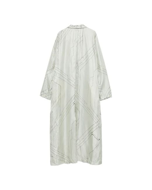 Alysi White Print Jacket
