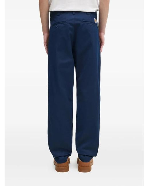 Pantalon À Patch Logo Carhartt pour homme en coloris Blue