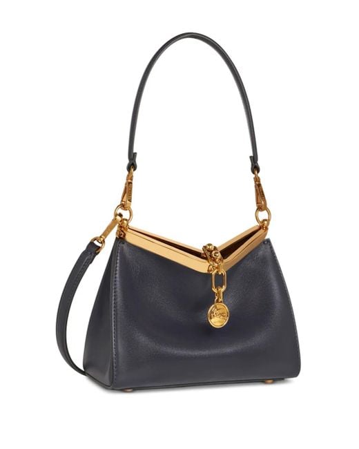 Etro Blue Small Vela Bag