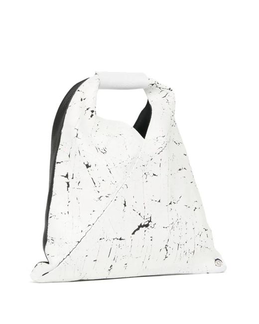 MM6 by Maison Margiela White Mini Japanese Bags